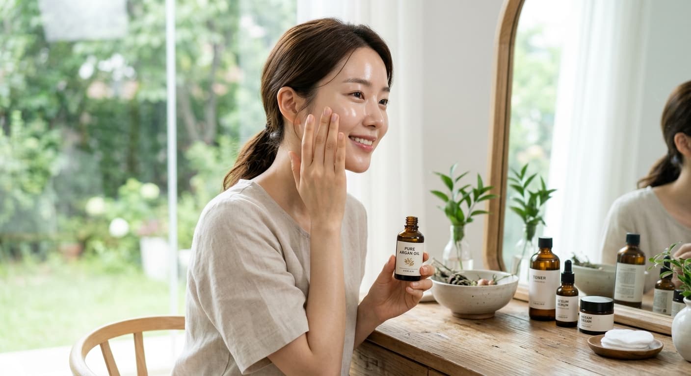 How Does Argan Oil Fit into Your Korean Skincare Routine for Glass Skin?