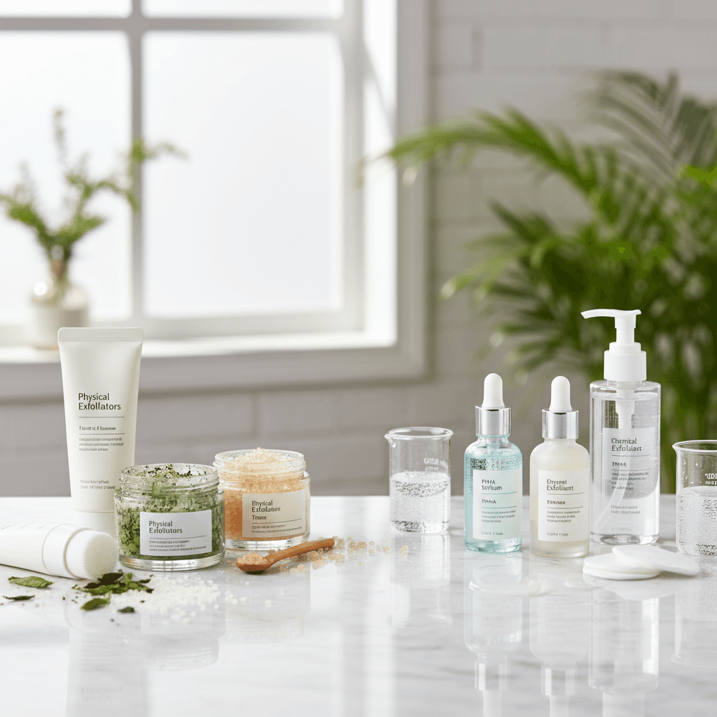 How to Choose Korean Exfoliators: Physical vs. Chemical for Glass Skin