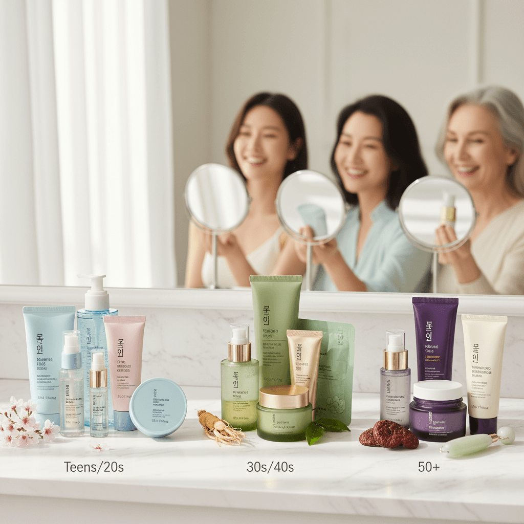 How to Choose Korean Skincare for Your Age: A K-Beauty Guide