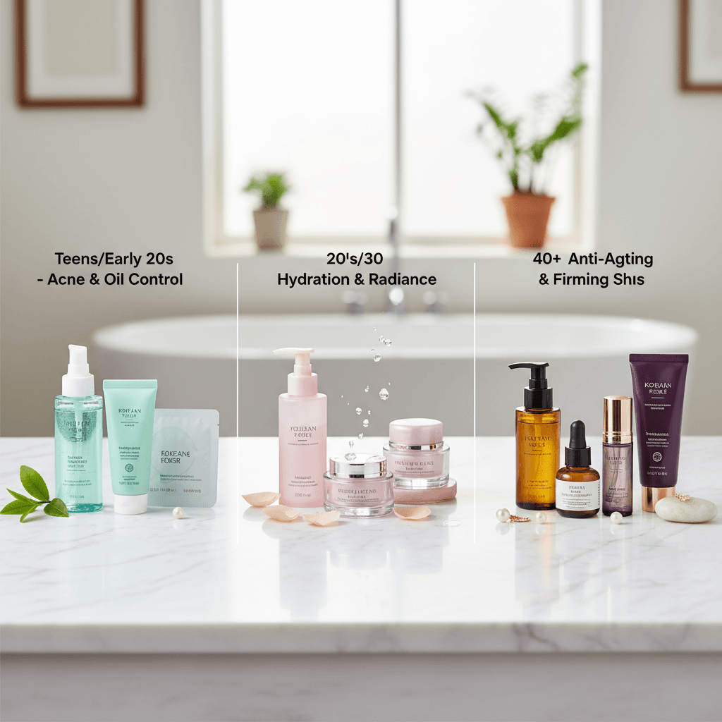 How to Choose Korean Skincare for Your Age & Specific Skin Concerns