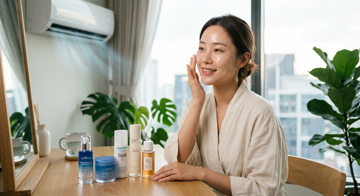 How to Keep Skin Hydrated in AC: Your Korean Skincare Routine for Dry Air