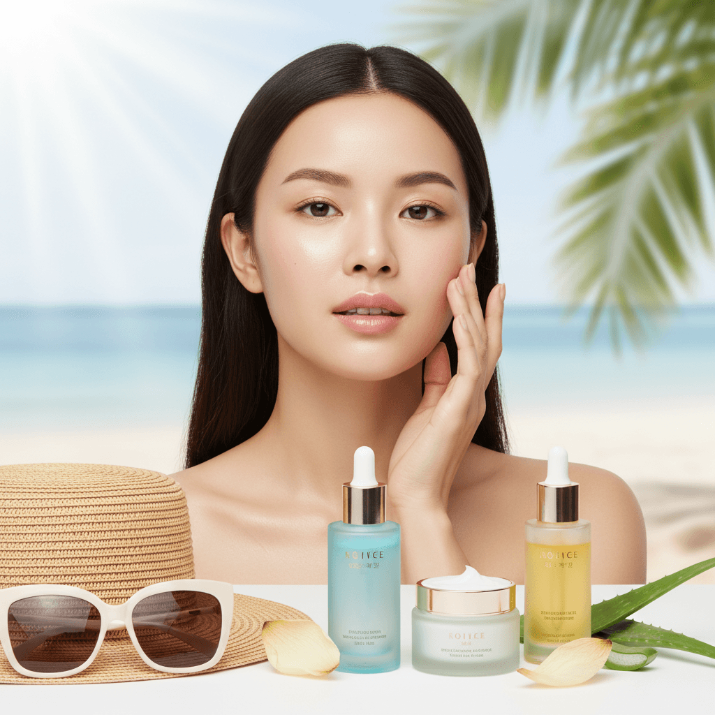 How to Repair Sun-Damaged Skin with Korean Skincare