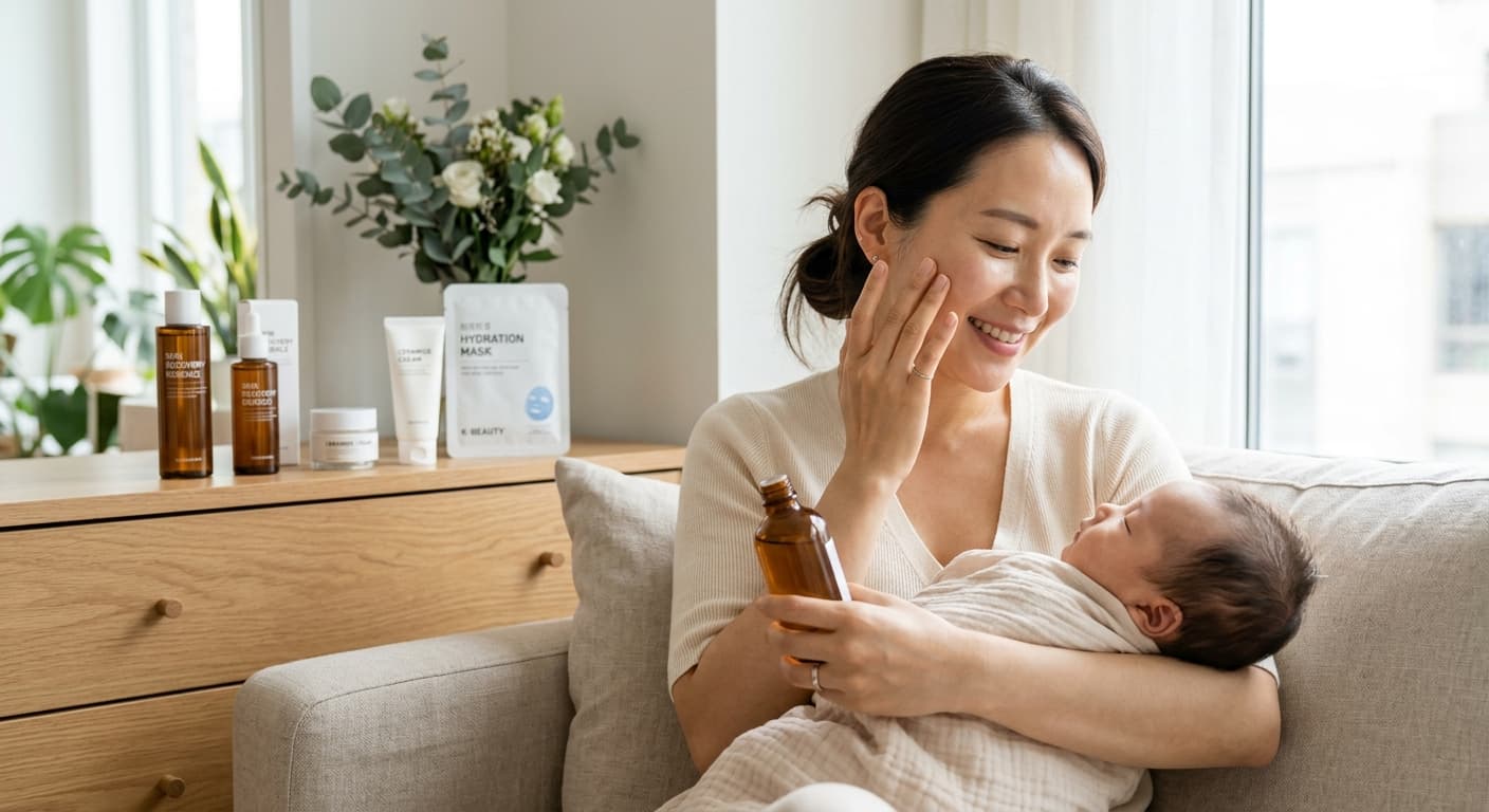 How to Revive Postpartum Skin: Korean Skincare Recovery Guide