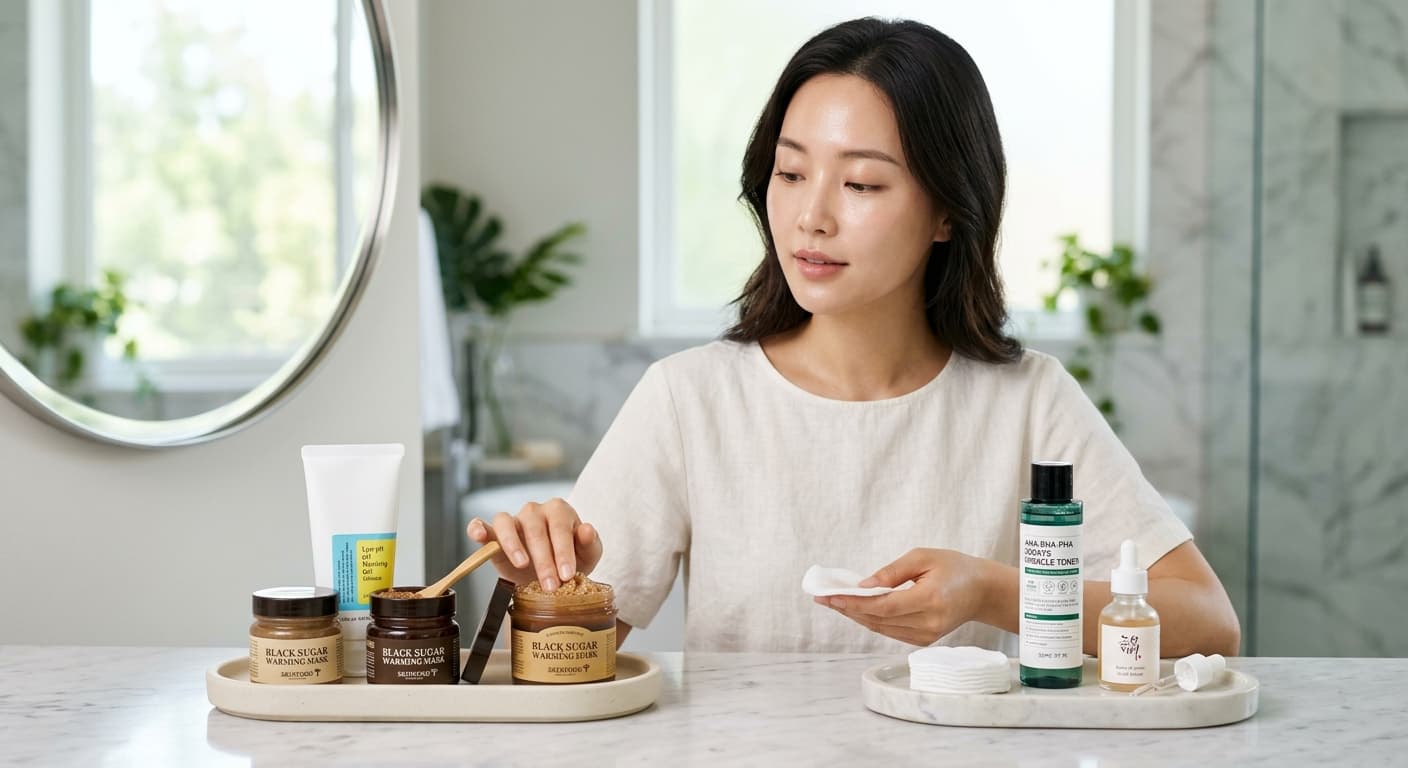Korean Exfoliators: Physical vs. Chemical – Which is Right for Your Skin?