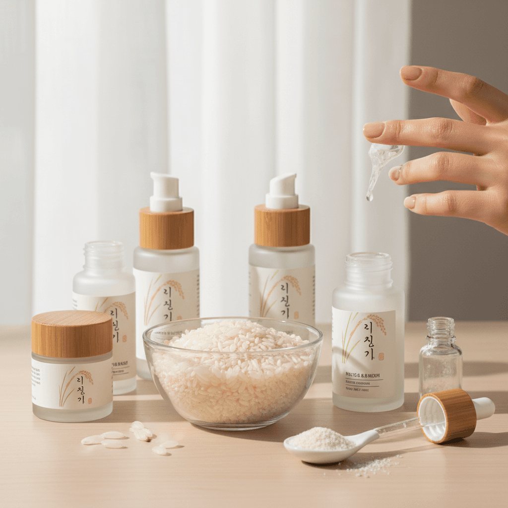 Rice Bran Extract: Your Secret to Glass Skin in K-Beauty? ✨