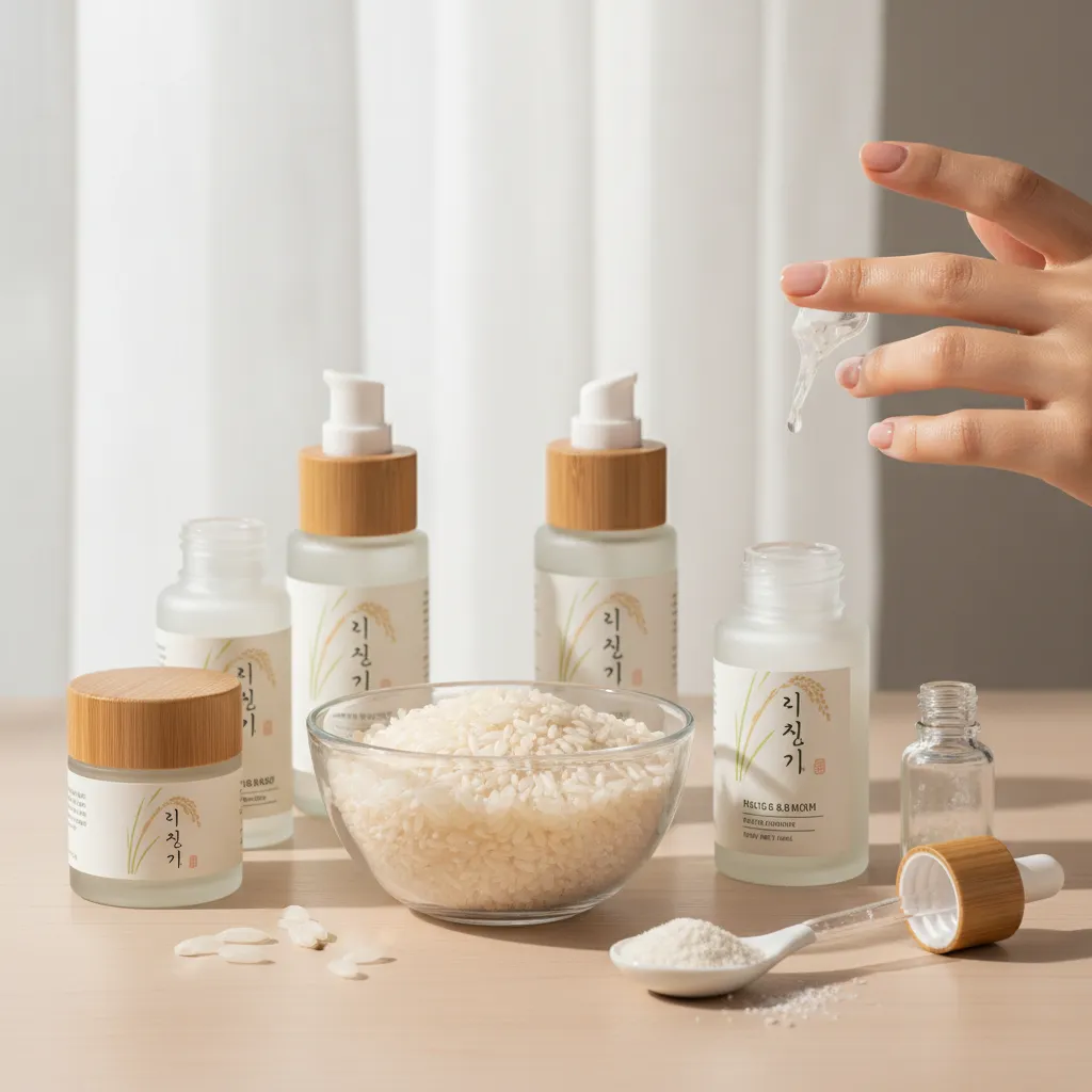 Rice Bran Extract: Your Secret to Glass Skin in K-Beauty? ✨