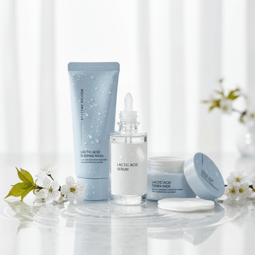 What is Lactic Acid in Korean Skincare & How to Use it for Glass Skin?