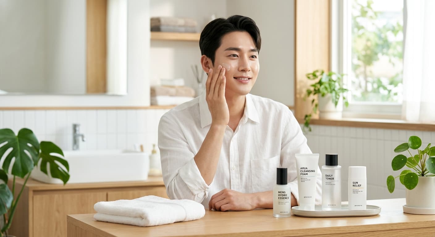 What Korean Skincare Products Do Men Really Need for Clear Skin?