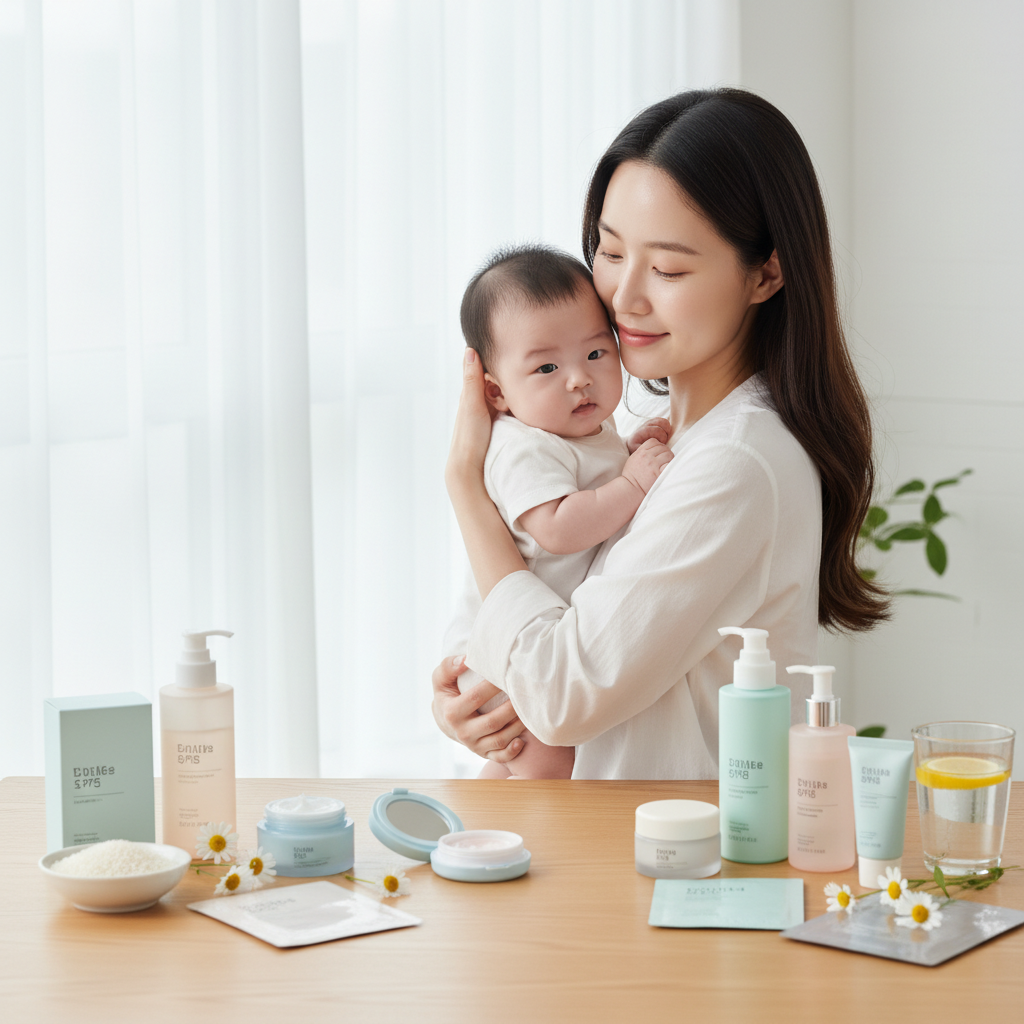 How to Address Postpartum Skin Changes with Korean Skincare
