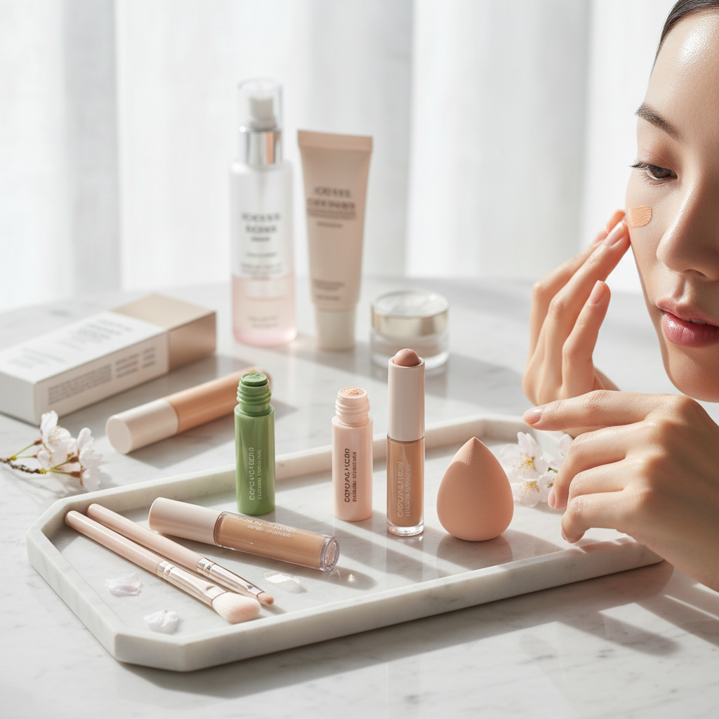 How to Choose & Use Korean Concealers & Color Correctors for Flawless Skin