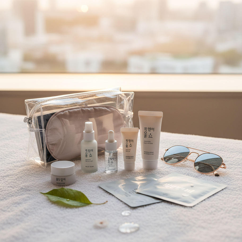 How to Maintain Your Korean Skincare Routine While Traveling: Glass Skin on the Go