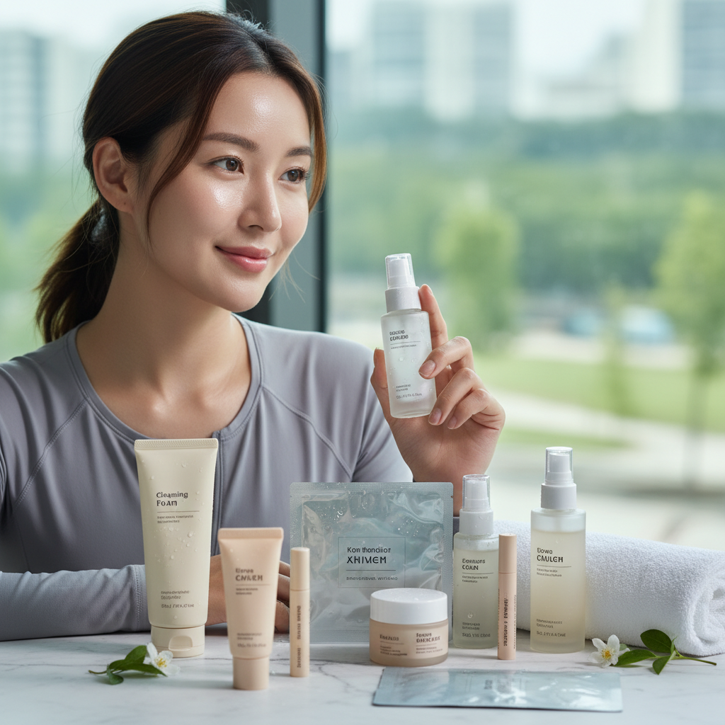 How to Use Korean Skincare for Post-Workout Recovery & Glowing Skin ✨